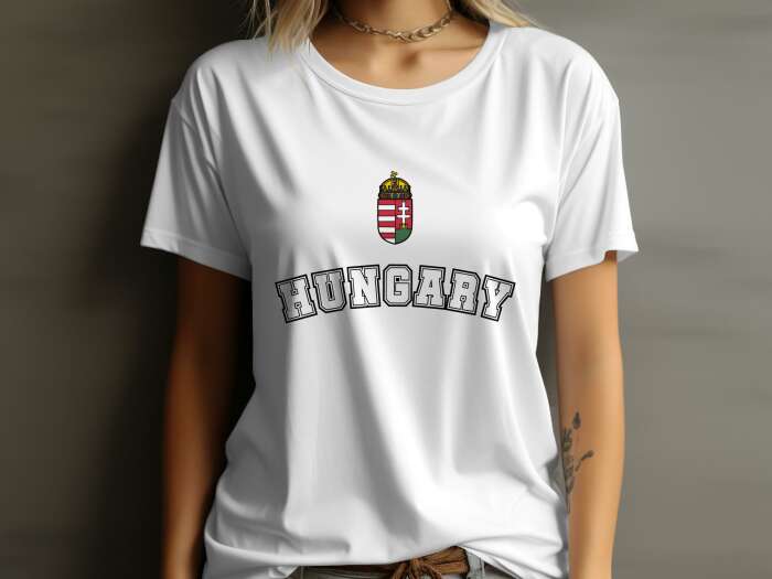 Hungary címerrel 3 fehér - 6