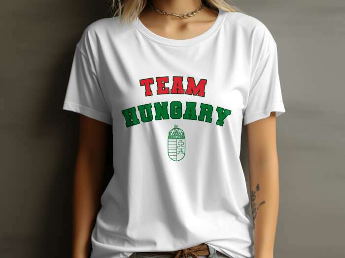 Team Hungary fehér - 2