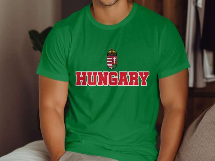 Hungary címerrel 1 zöld - 10