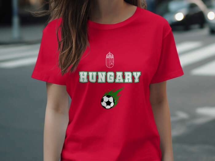 Hungary címerrel 7 piros - 2