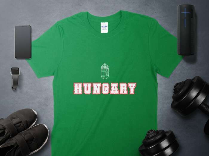 Hungary címerrel 5 zöld - 4