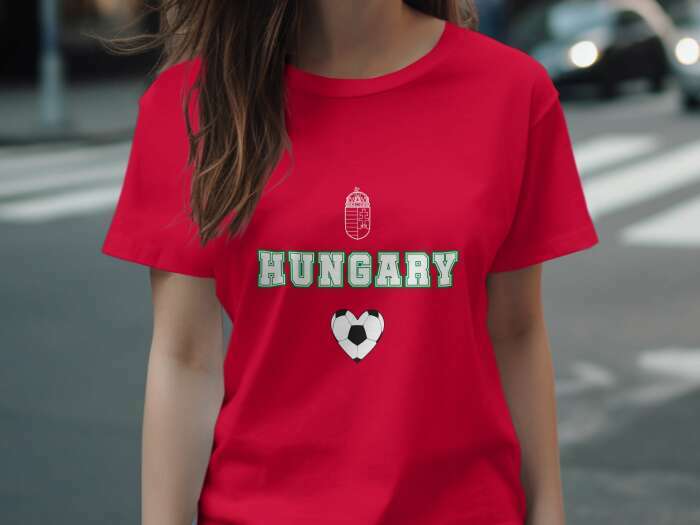Hungary címerrel 6 piros - 10