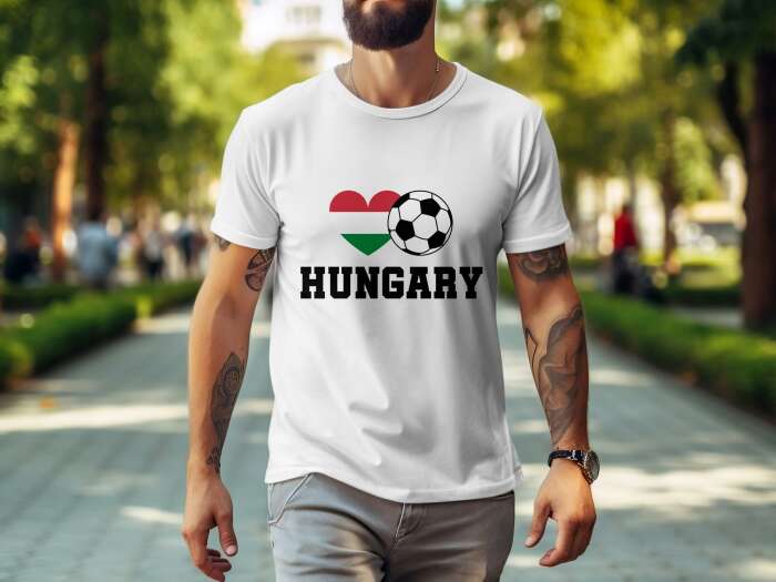 Hungary szív fehér