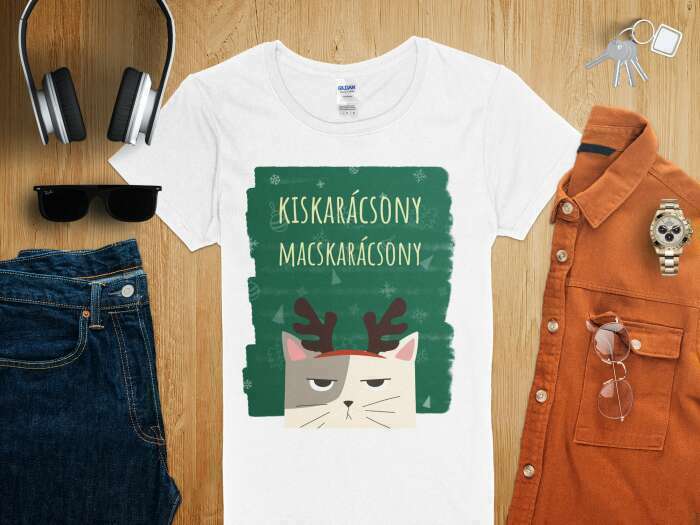 016 kiskarácsony macskarácsony ZÖLD - 10