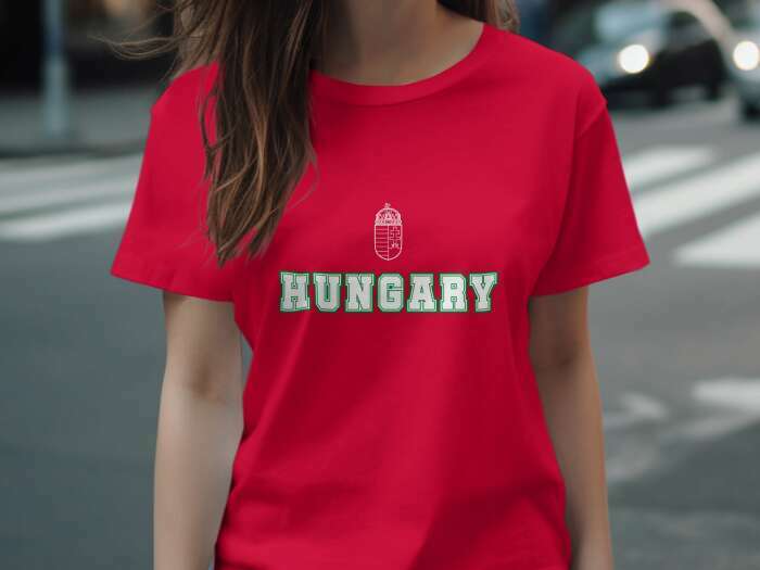 Hungary címerrel 5 piros - 9