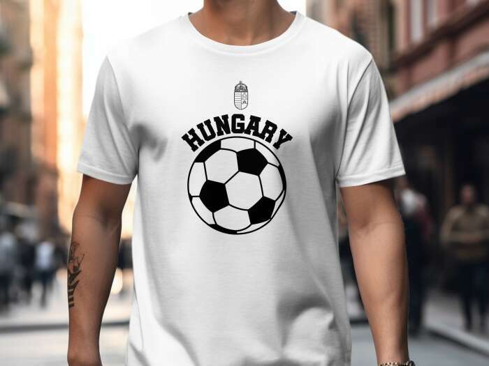 Hungary ívelt nagy labda fehér - 2