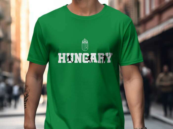 Hungary sziluettes betűk 3 zöld - 4