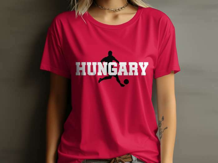 Hungary sziluettes betűk 4 piros - 8