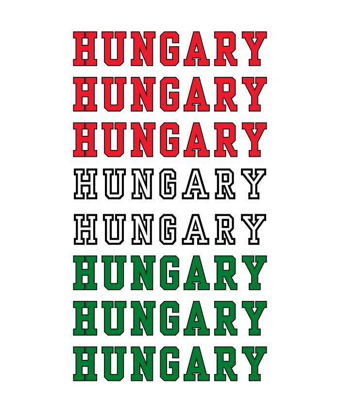 Hungary csak szöveges fehér - 1