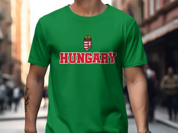 Hungary címerrel 1 zöld - 3