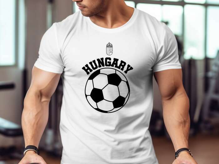 Hungary ívelt nagy labda fehér - 8