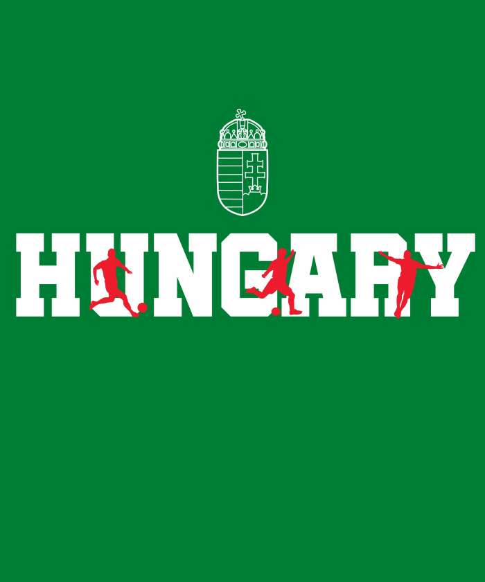 Hungary sziluettes betűk 2 zöld - 1