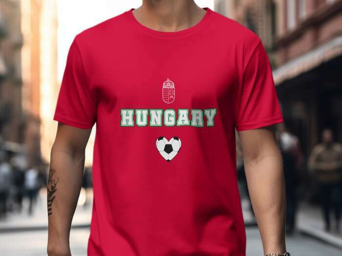 Hungary címerrel 6 piros - 9
