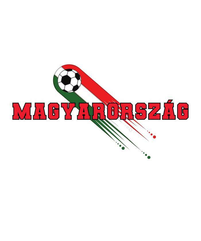 Magyarország focilabdával 3 fehér - 1