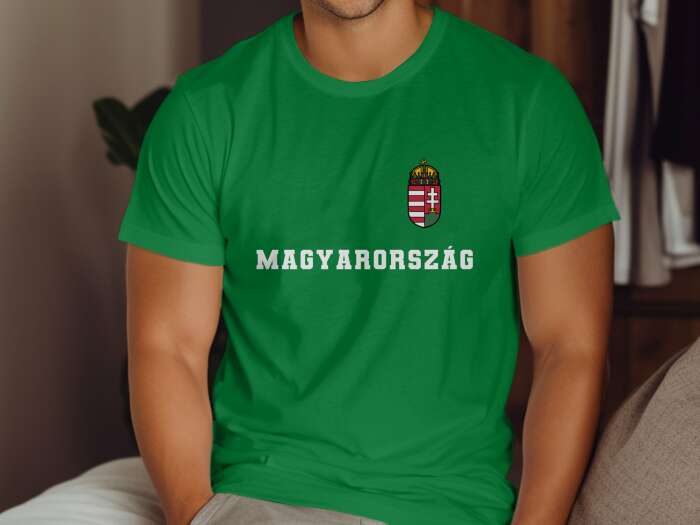 Magyarország címer bal zöld
