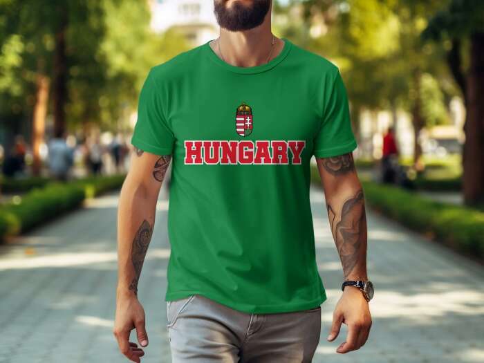 Hungary címerrel 1 zöld - 7