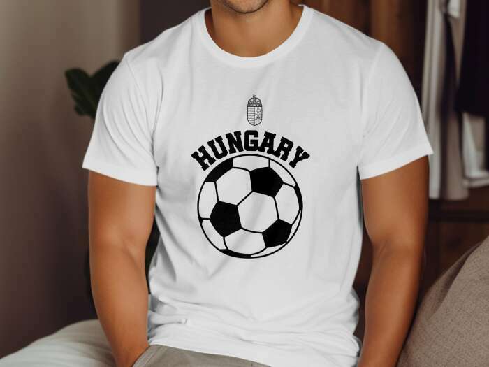 Hungary ívelt nagy labda fehér - 6