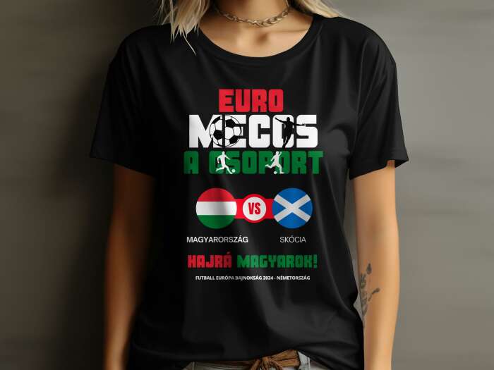 Euro meccs magyar skót fekete - 2