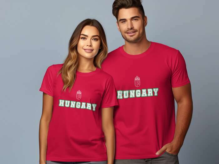 Hungary címerrel 5 piros - 2