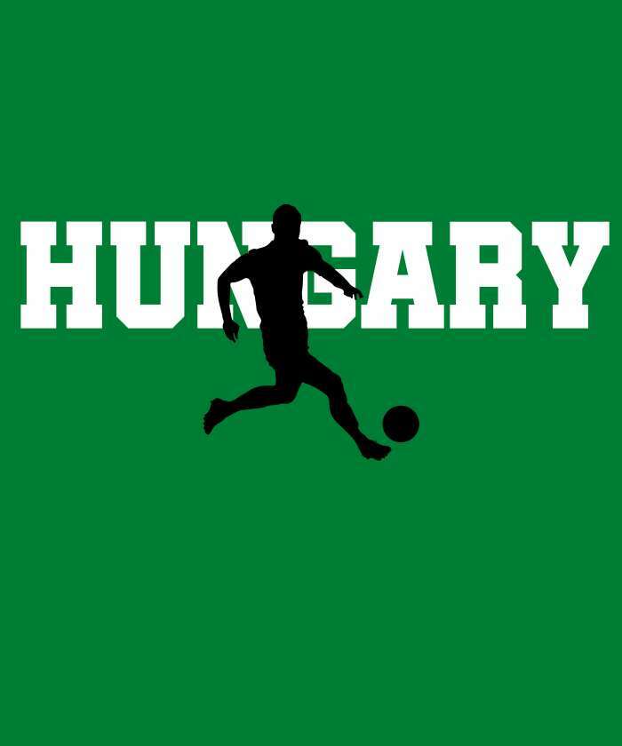 Hungary sziluettes betűk 5 zöld - 1