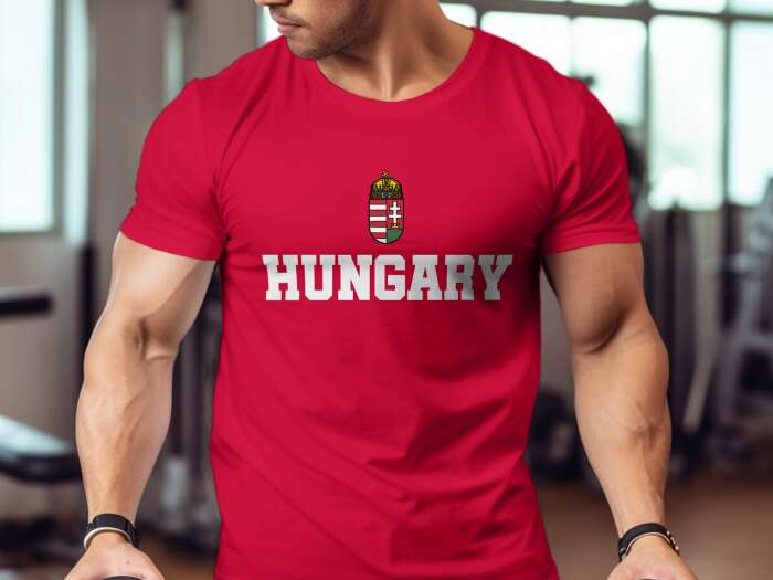Hungary címerrel 2 piros - 8