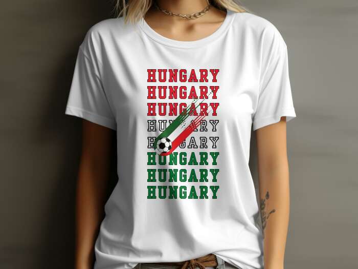 Hungary többsoros labdával fehér - 5