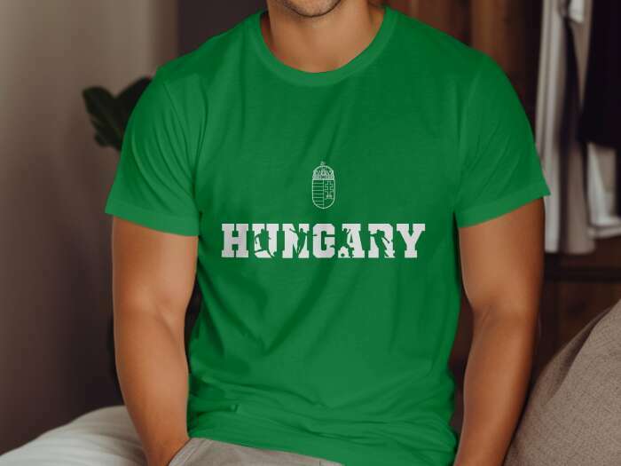 Hungary sziluettes betűk zöld - 9