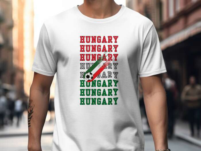 Hungary többsoros labdával fehér - 7