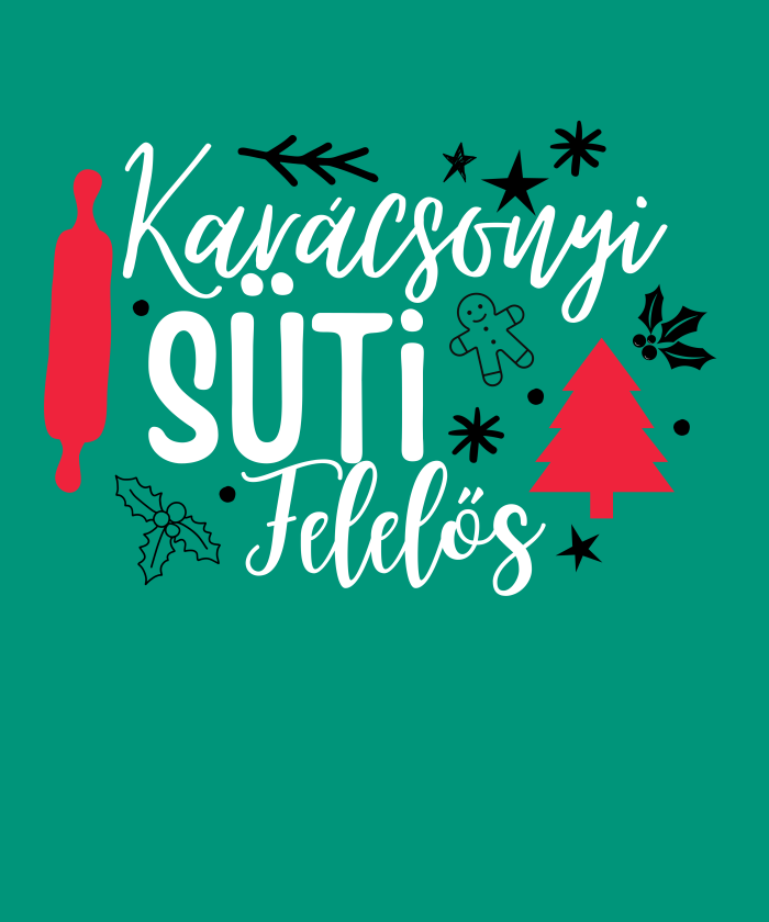 074 Karácsonyi sütifelelős ZÖLD - 7