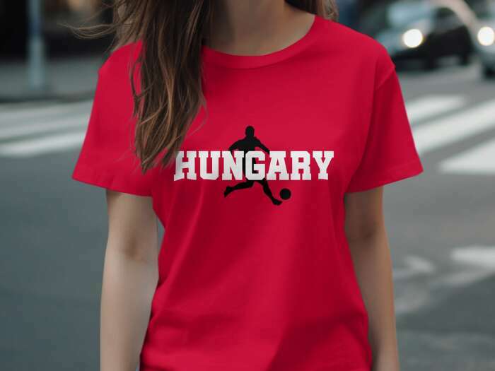 Hungary sziluettes betűk 4 piros - 7