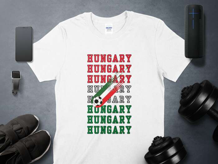 Hungary többsoros labdával fehér