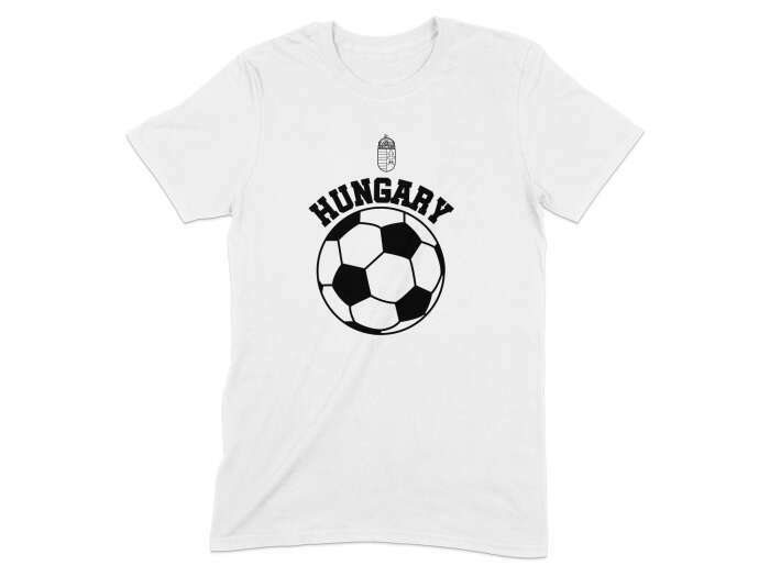 Hungary ívelt nagy labda fehér - 3