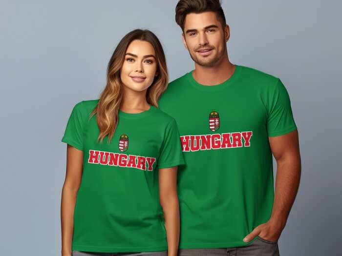 Hungary címerrel 1 zöld - 9