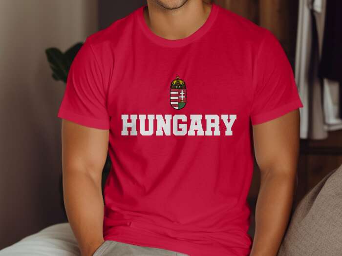 Hungary címerrel 2 piros - 10