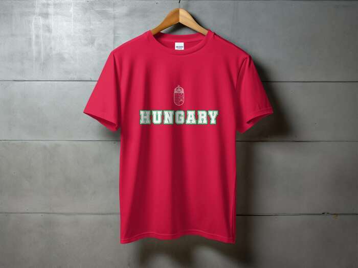 Hungary címerrel 5 piros - 6