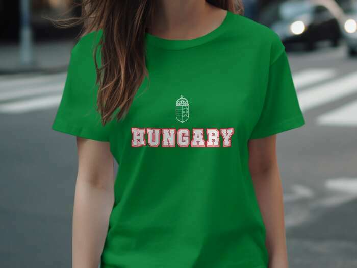 Hungary címerrel 5 zöld