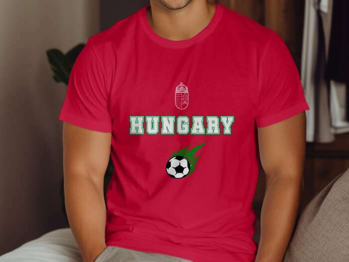 Hungary címerrel 7 piros - 9