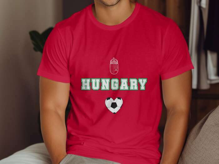 Hungary címerrel 6 piros - 7