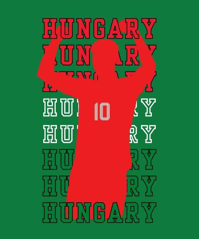 Hungary többsoros sziluettel 3 - 1
