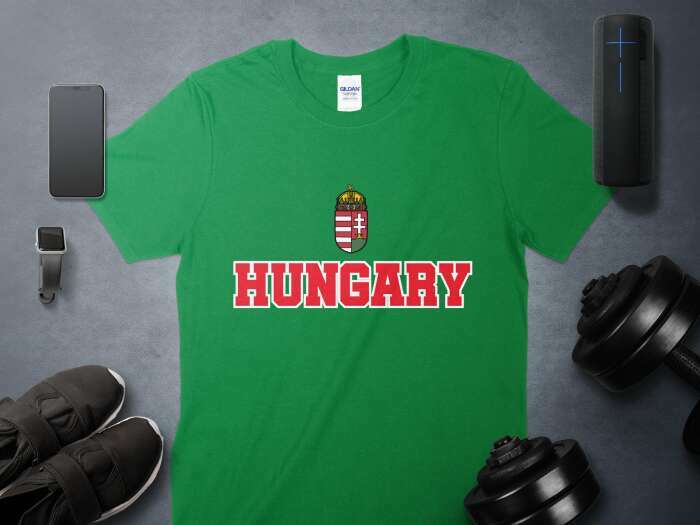 Hungary címerrel 1 zöld - 8