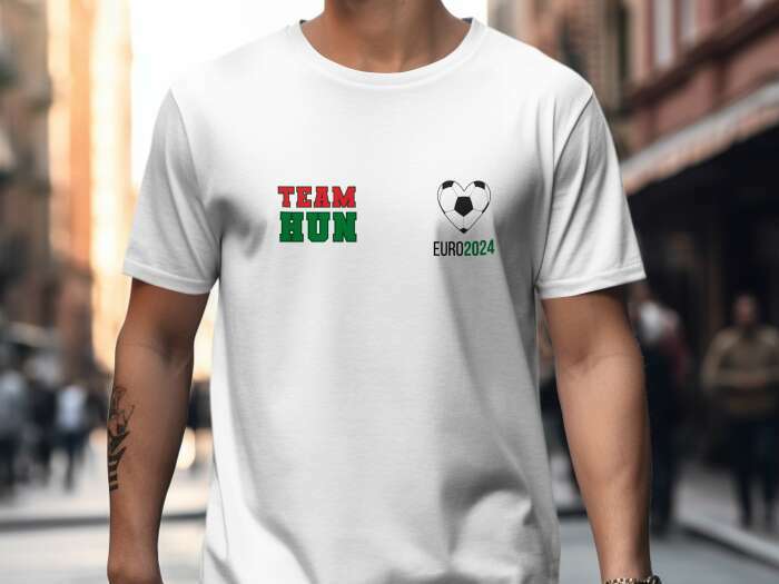 Team Hun 2 szívvel fehér - 4