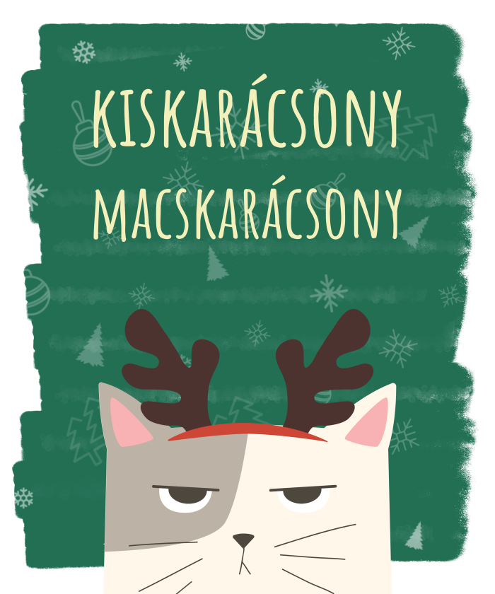 016 kiskarácsony macskarácsony ZÖLD - 3