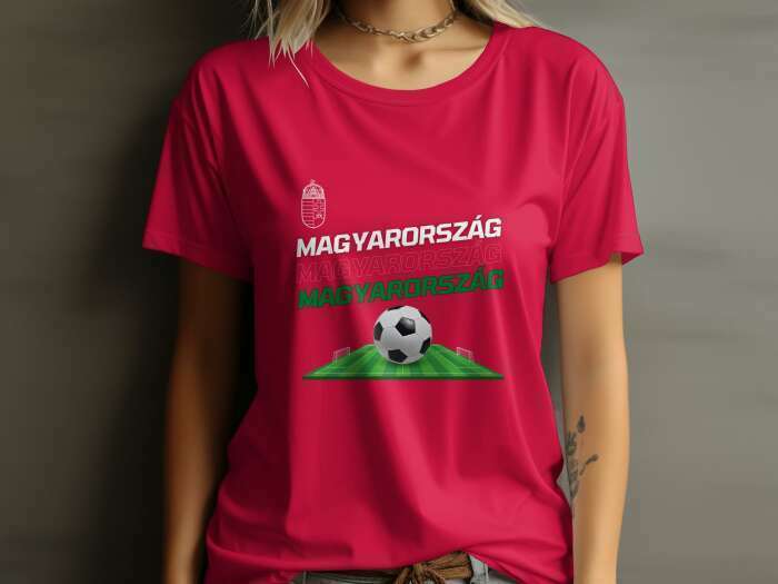 Magyarország focipályás piros - 6