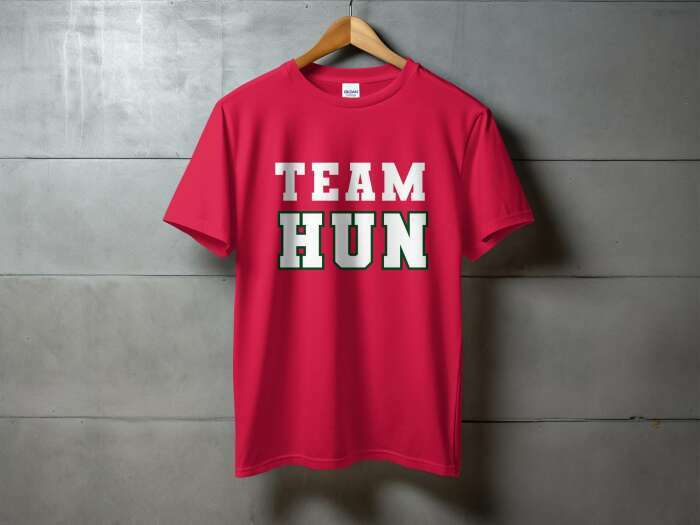 Team Hun 1 piros