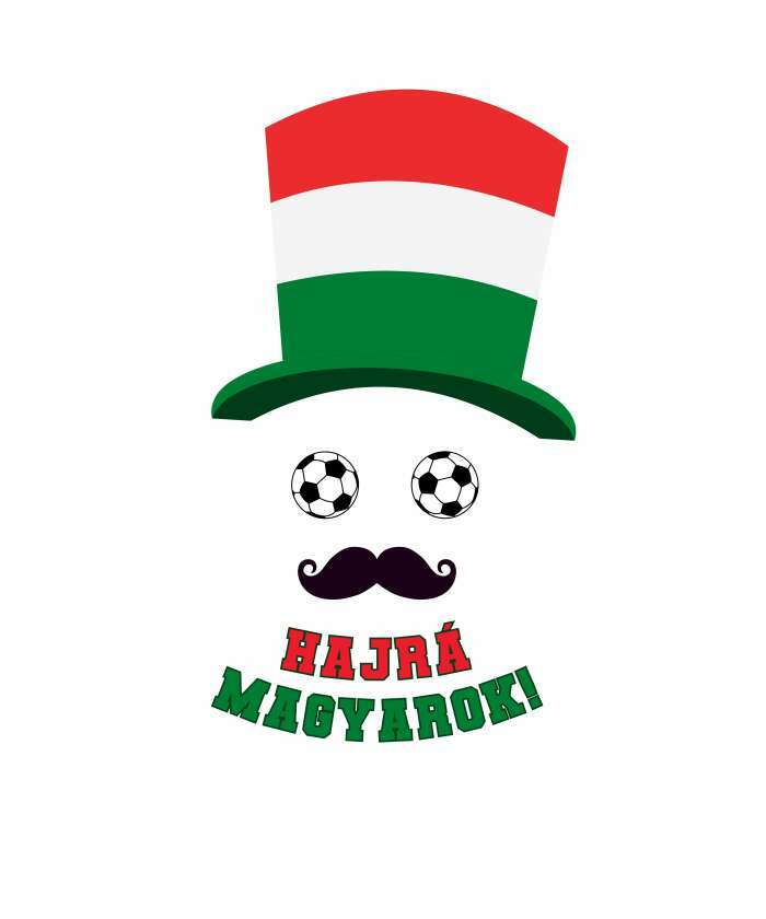 Hajrá magyarok kalap+bajusz 2 - 1