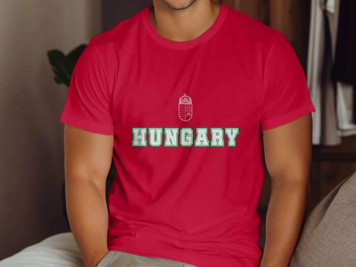 Hungary címerrel 5 piros - 10