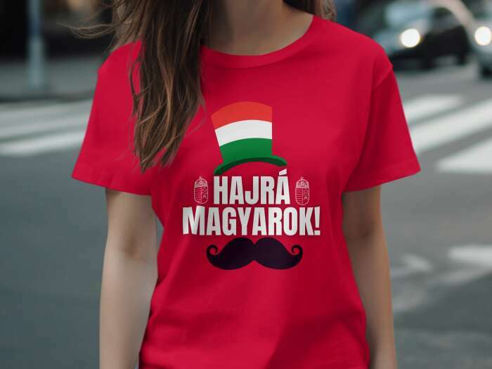 Hajrá magyarok kalap+bajusz 1 - 9