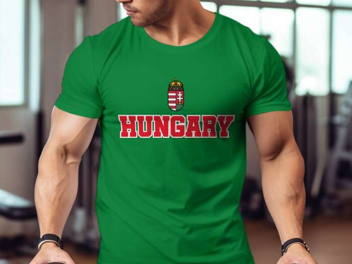 Hungary címerrel 1 zöld - 2